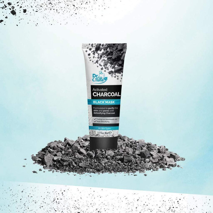 ماسک صورت دکتر. جی تونا مدل Charcoal حجم 80 میلی لیتر