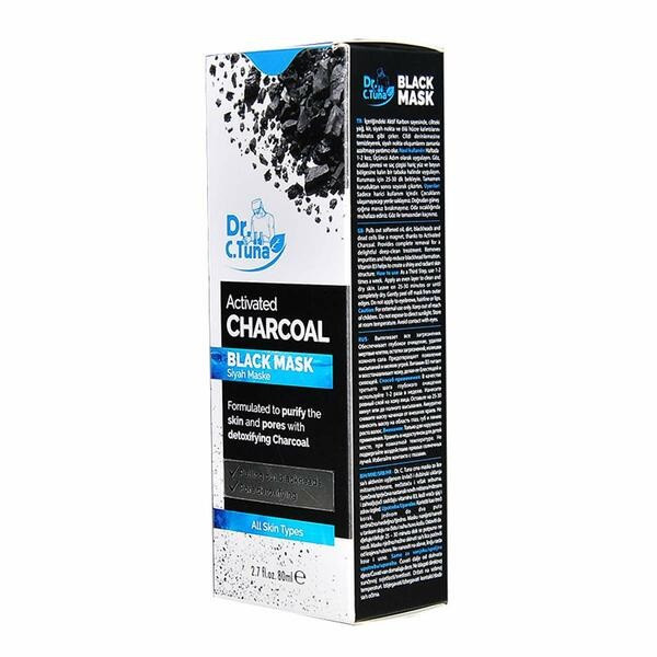 ماسک صورت دکتر. جی تونا مدل Charcoal حجم 80 میلی لیتر