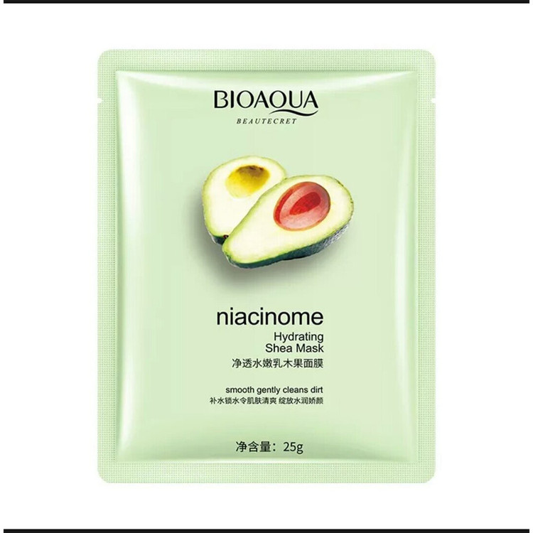 ماسک صورت بایو آکوا مدل BIO وزن 25 گرم بسته 30 عددی