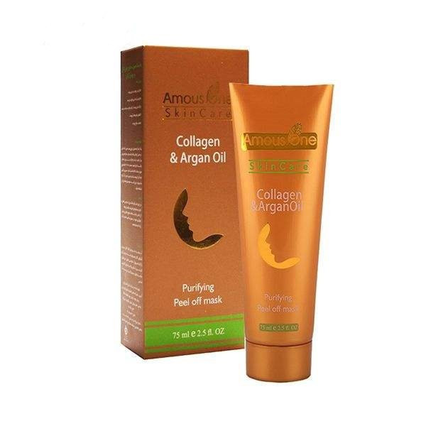 ماسک صورت آموس وان مدل آرگان حجم 75 میلی لیتر