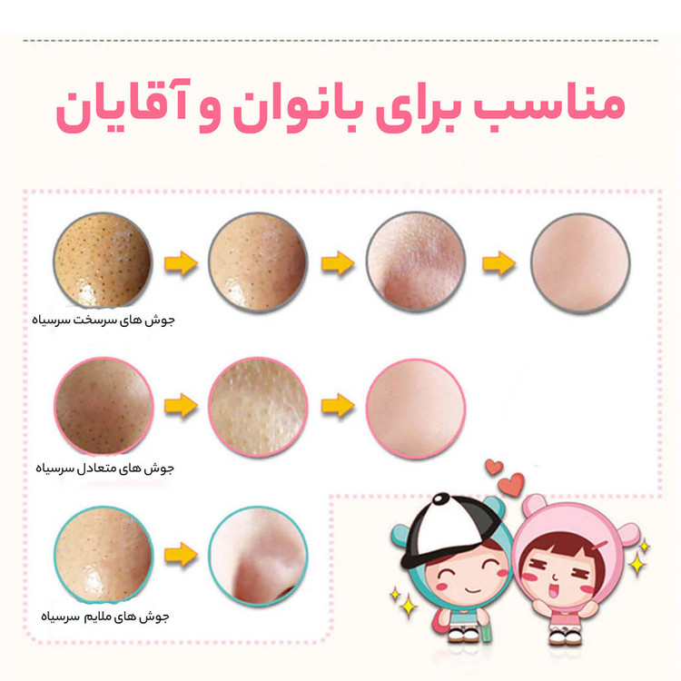 ماسک بینی بایو آکوا مدل 3 STEP وزن 20 گرم بسته 3 عددی
