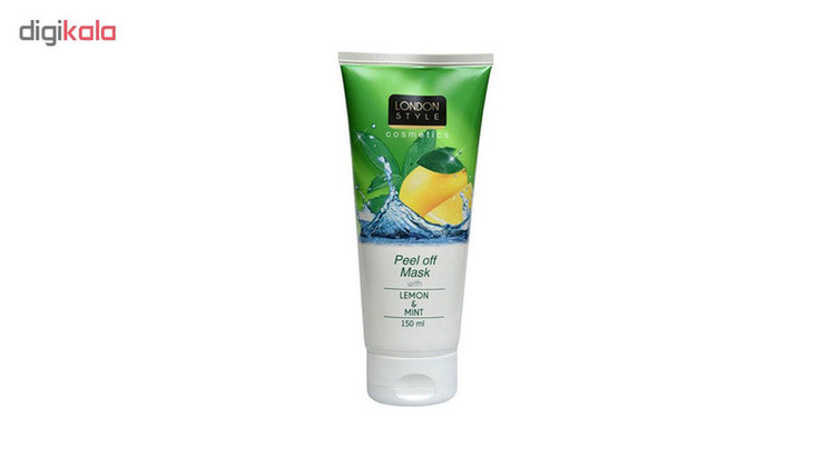 ماسک صورت لندن استایل مدل Lemon & Mint حجم 150 میلی لیتر