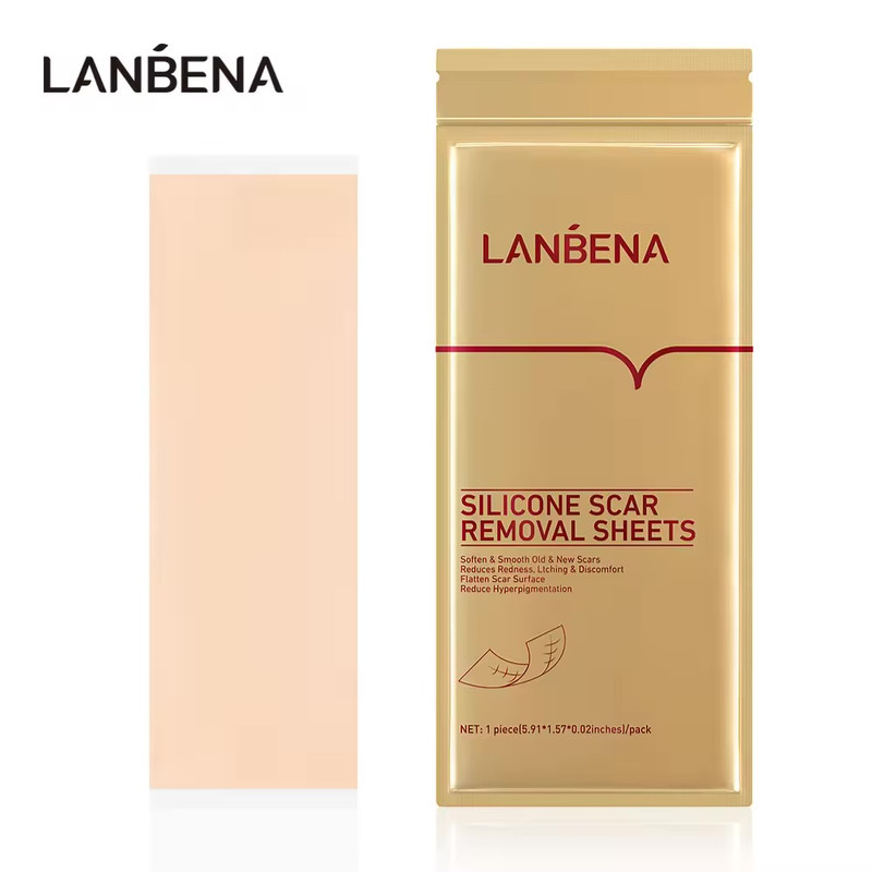 ماسک بدن لنبنا مدل silicone scar وزن 20 گرم