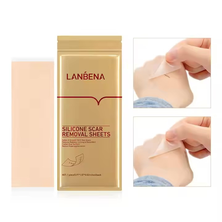 ماسک بدن لنبنا مدل silicone scar وزن 20 گرم