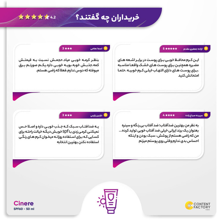 کرم ضدآفتاب بیرنگ سینره مدل SPF60 مناسب انواع پوست، حجم 50 میلیلیتر