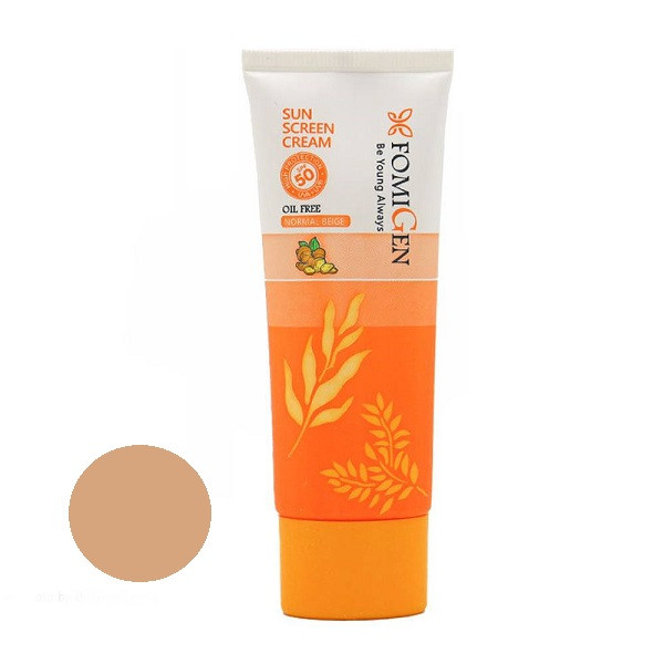کرم ضدآفتاب رنگی فومیژن مدل SPF50 مناسب انواع پوست، حجم 40 میلیلیتر
