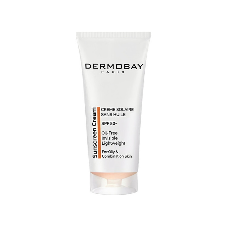 کرم ضد آفتاب بدون رنگ درموبای SPF 50 مدل 01 محافظ UVA، تنظیم کننده ترشح چربی پوست مناسب پوستهای چرب و مختلط حجم 40 میلیلیتر
