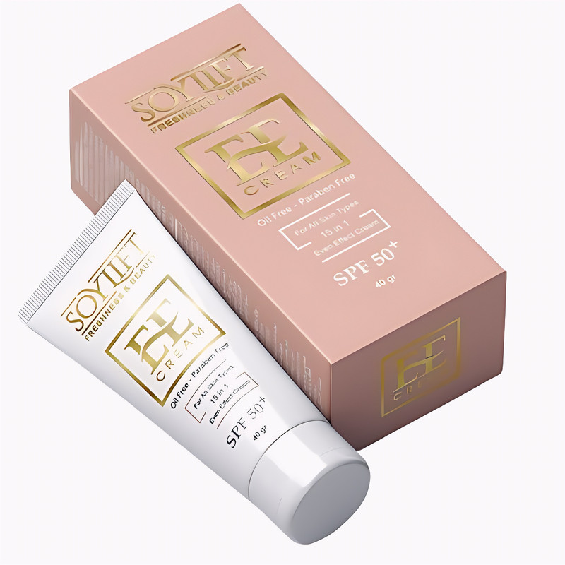کرم ضد آفتاب رنگی سویلیفت SPF 50 مدل 15کاره محافظ UVA ،UVB مناسب برای انواع پوست حجم 40 میلیلیتر