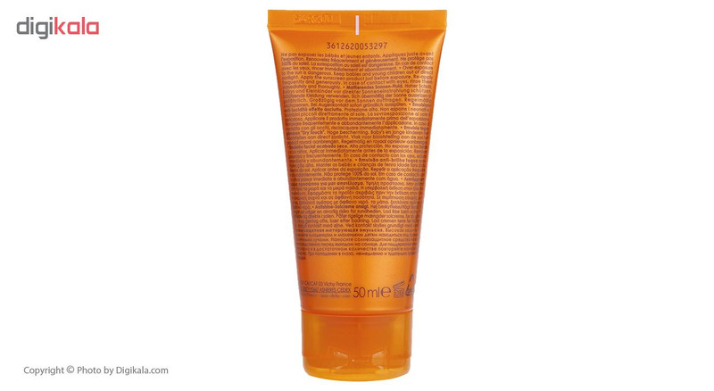 فلوئید ضد آفتاب ویشی سری Ideal Soleil مدل Dry Touch حجم 50 میلی لیتر