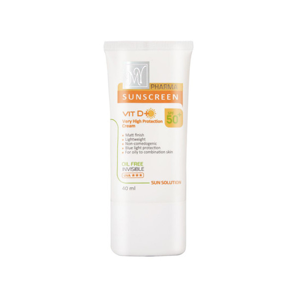 کرم ضدآفتاب بیرنگ مای +SPF50 مدل فارما سان سلوشن، مناسب پوستهای چرب و مختلط، حجم 40 میلیلیتر