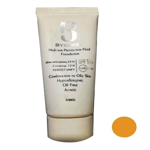 کرم ضد آفتاب رنگی بایزنس SPF 50 مدل 30 مناسب پوستهای مختلط و چرب حجم 40 میلی لیتر