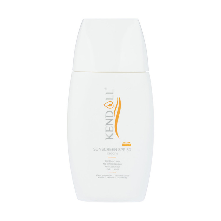 کرم ضد آفتاب بدون رنگ کندال SPF 50 مدل Calendula محافظ UVA UVB مناسب برای انواع پوست حجم 40 میلیلیتر بسته دو عددی
