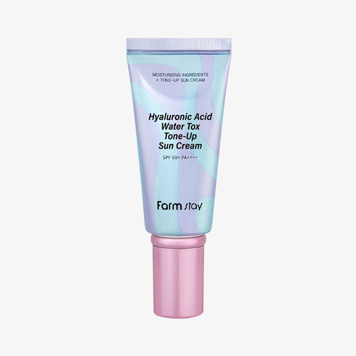 کرم ضد آفتاب بیرنگ صورت فارم استی SPF 50 مدل Hyaluronic محافظ UVA و UVB s مناسب برای پوست خشک حساس حجم 60 میلیلیتر