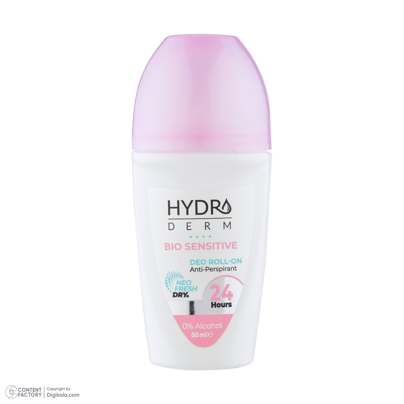 رول ضد تعریق زنانه هیدرودرم مدل Bio Sensetive حجم 50 میلی لیتر