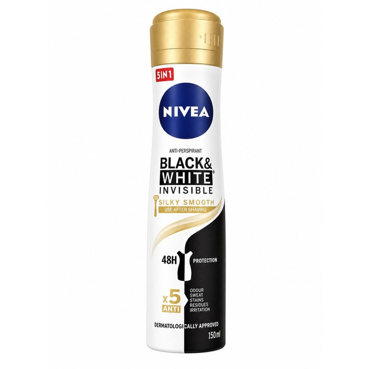 اسپری ضد تعریق نیوآ مدل Silky Smooth حجم 150 میلیلیتر
