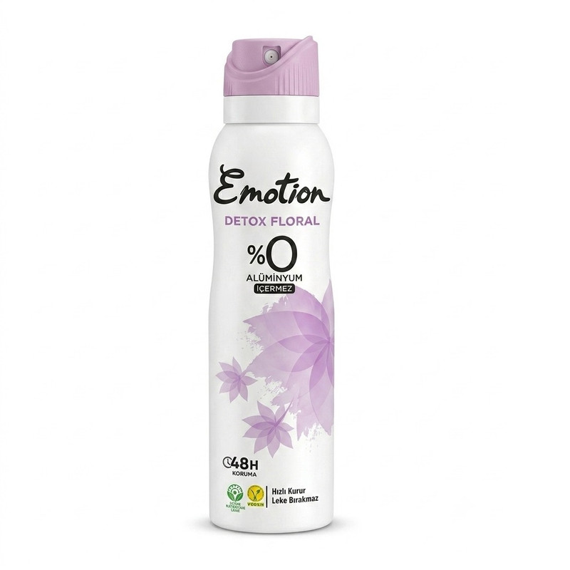 اسپری ضد تعریق زنانه ایموشن مدل Detox Floral حجم 150 میلی‌لیتر