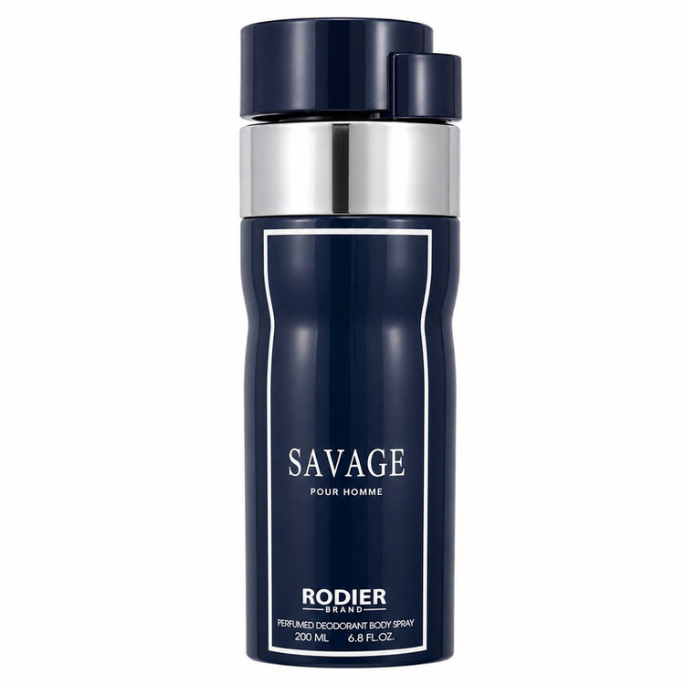 اسپری دئودورانت مردانه رودیر مدل Savage حجم 200 میلیلیتر