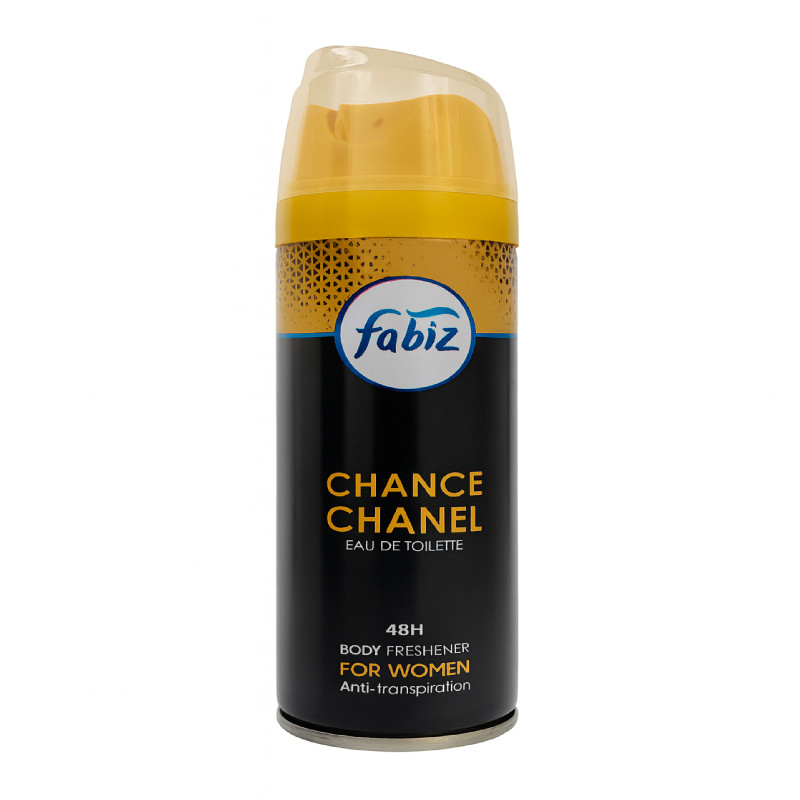 اسپری بدن زنانه فابیز مدل Chance Chanel حجم 200 میلی لیتر