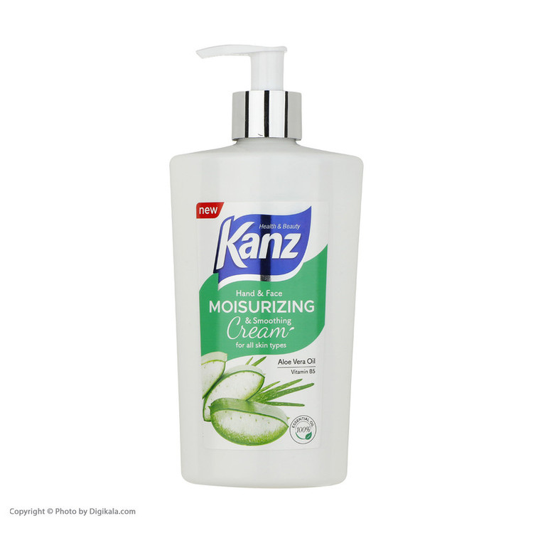 کرم مرطوب کننده کنز مدل Aloe Vera Oil حجم 450 میلی لیتر