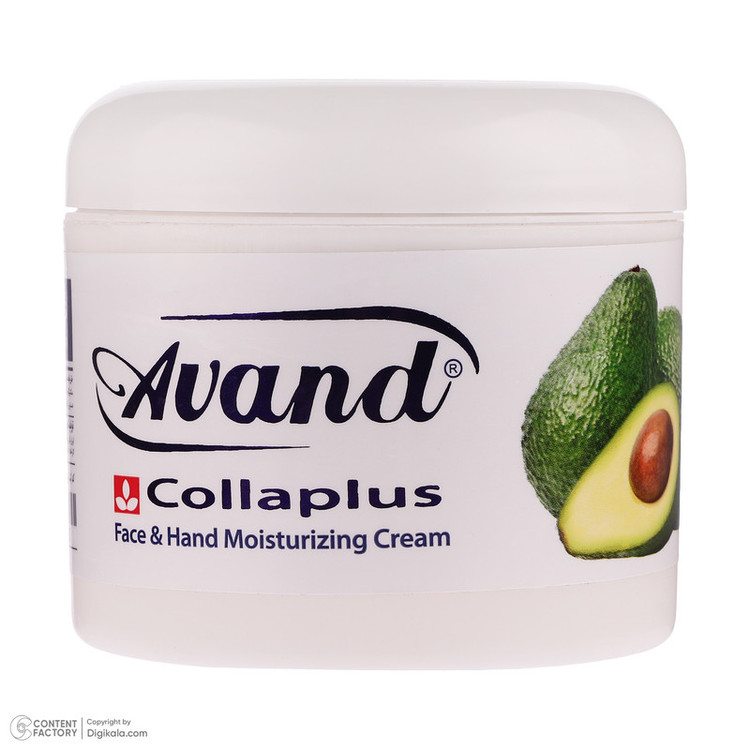 کرم مرطوب کننده دست و صورت آوند مدل Avocado مناسب انواع پوست وزن 200 گرم
