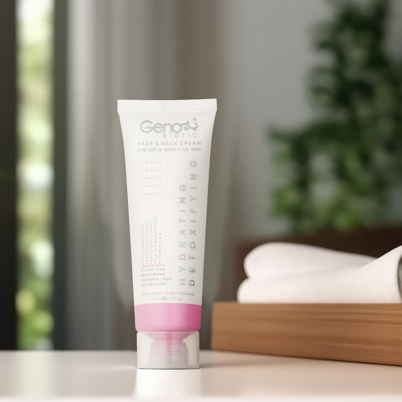 کرم آبرسان ژنوبایوتیک مدل Dry Detoxifing حجم 50 میلیلیتر