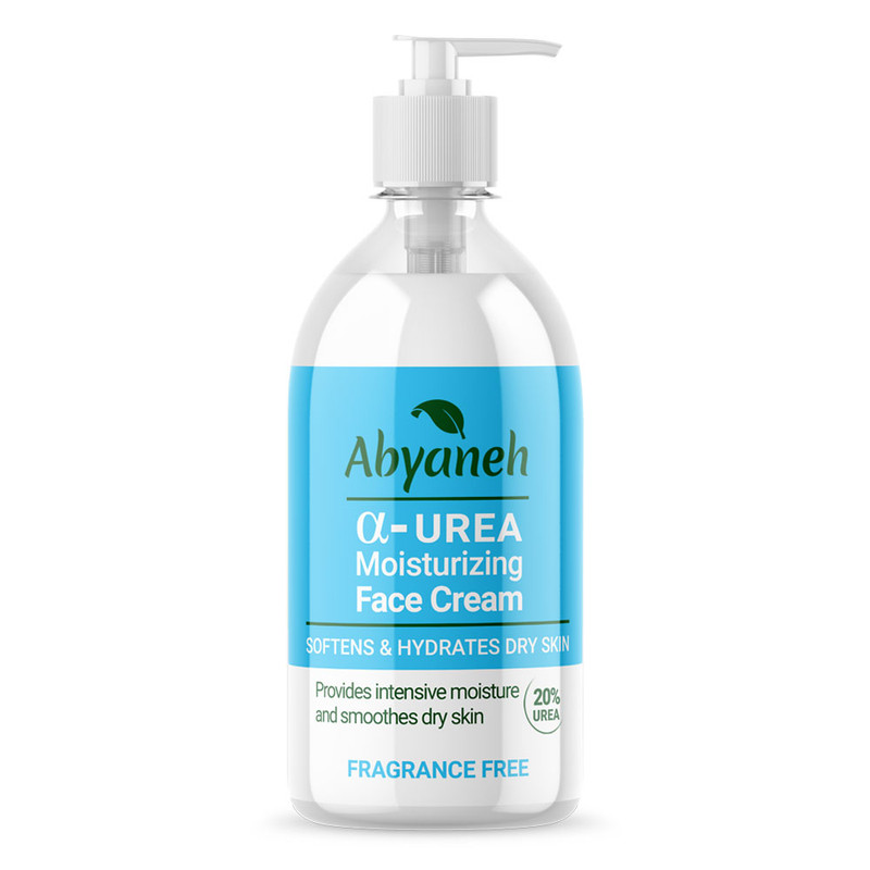 کرم آبرسان و مرطوبکننده صورت ابیانه مدل Alpha-Urea حجم 150 میلیلیتر
