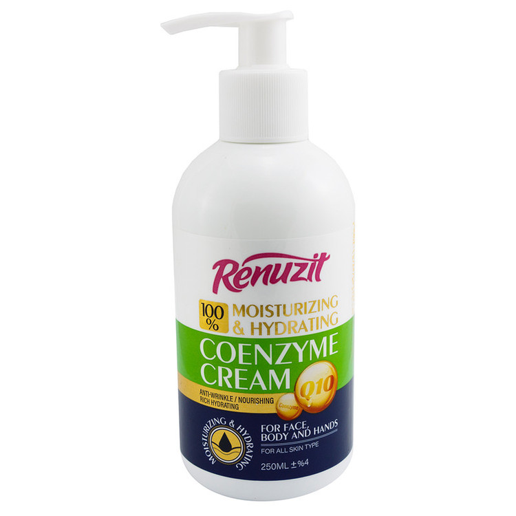 کرم آبرسان رینوزیت مدل COENZYME Q10 حجم 250 میلی لیتر