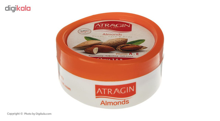 کرم مرطوب کننده و تغذیه کننده عطرآگین مدل Almounds حجم 180 میلی لیتر