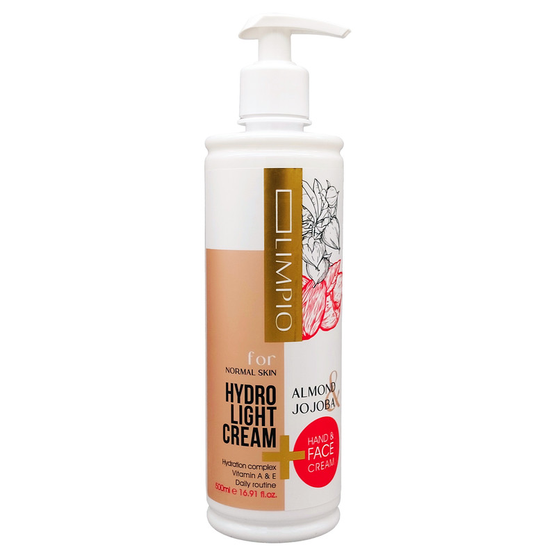 کرم مرطوب کننده بدن لیمپیو مدل Jojoba & Almond مناسب برای پوست معمولی حجم 500 میلی لیتر