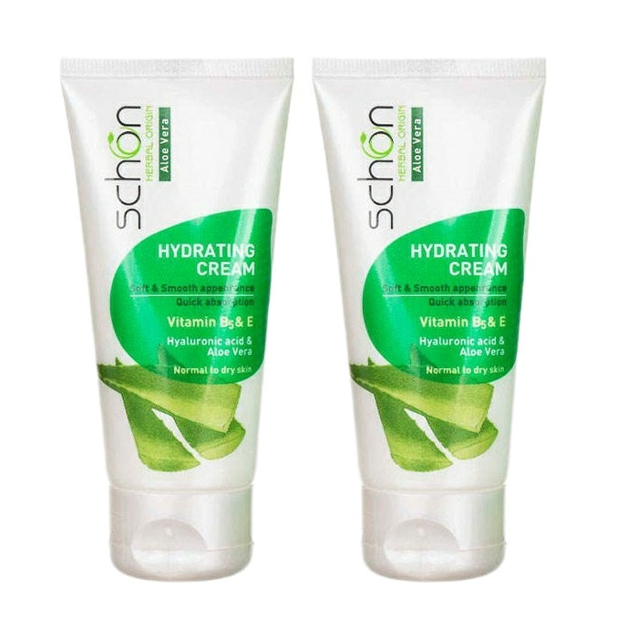 کرم آبرسان شون مدل ALOE VERA حجم 50 میلی لیتر مجموعه 2 عددی