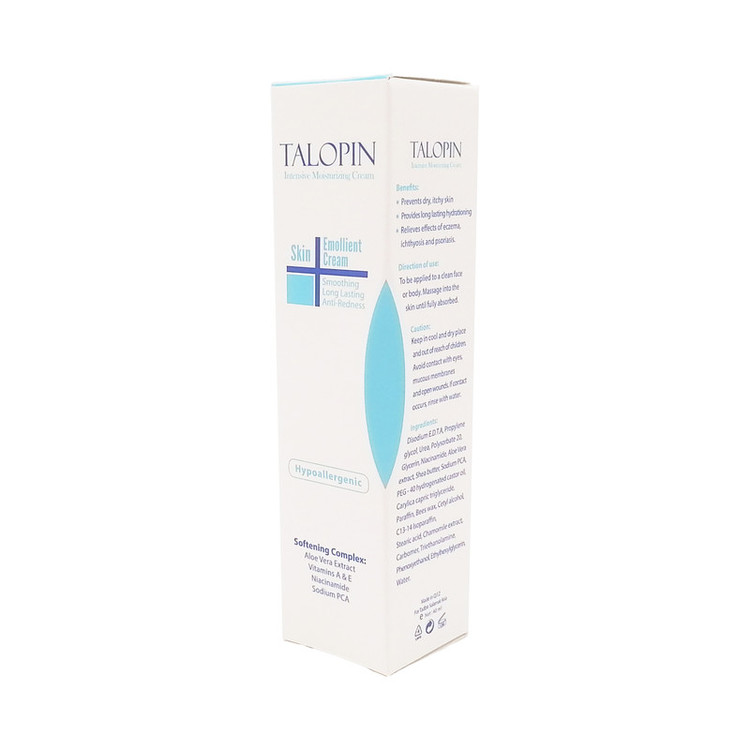 کرم مرطوب کننده تالوپین مدل Skin Emollient حجم 40 میلی لیتر
