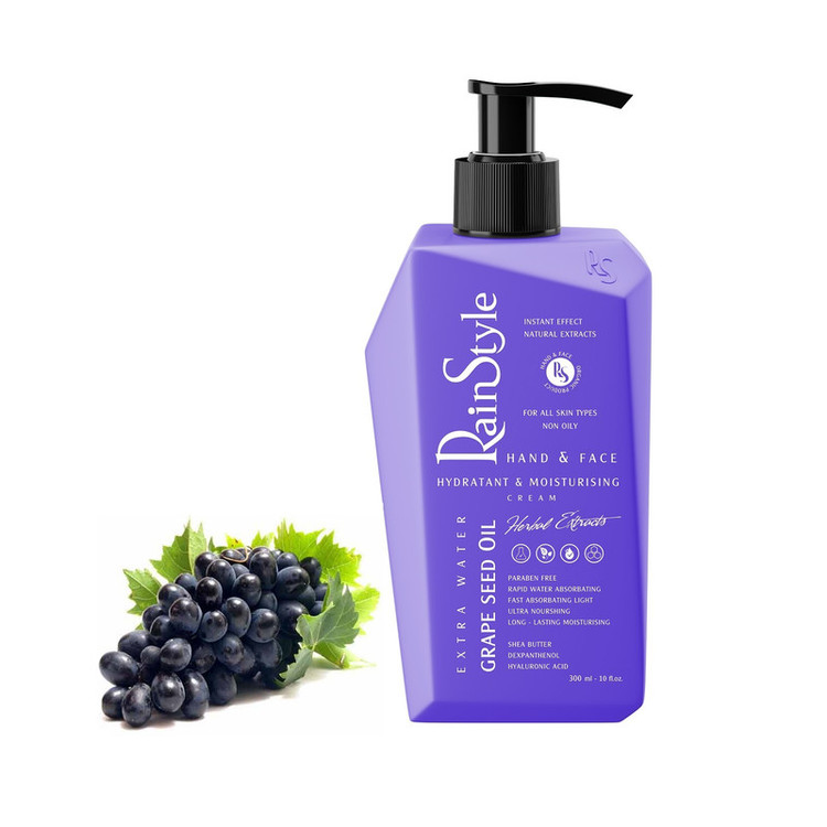 کرم مرطوب کننده رین استایل مدل GRAPE SEED حجم 300 میلی لیتر