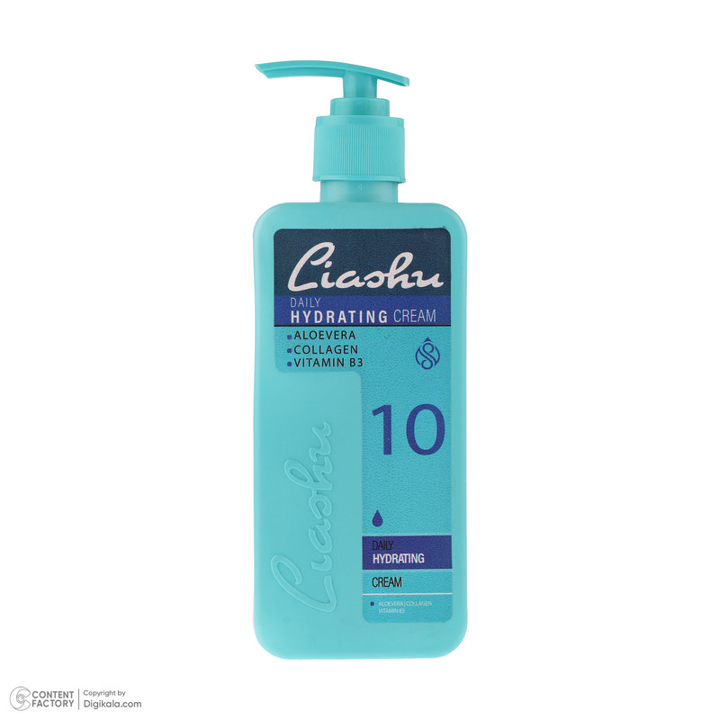 کرم آبرسان لیاشو مدل daily hydrating مناسب انواع پوست حجم 330 میلی لیتر