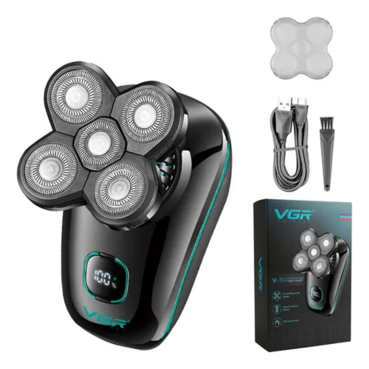 ماشین اصلاح موی سر و صورت شارژی وی جی ار مدل V-304