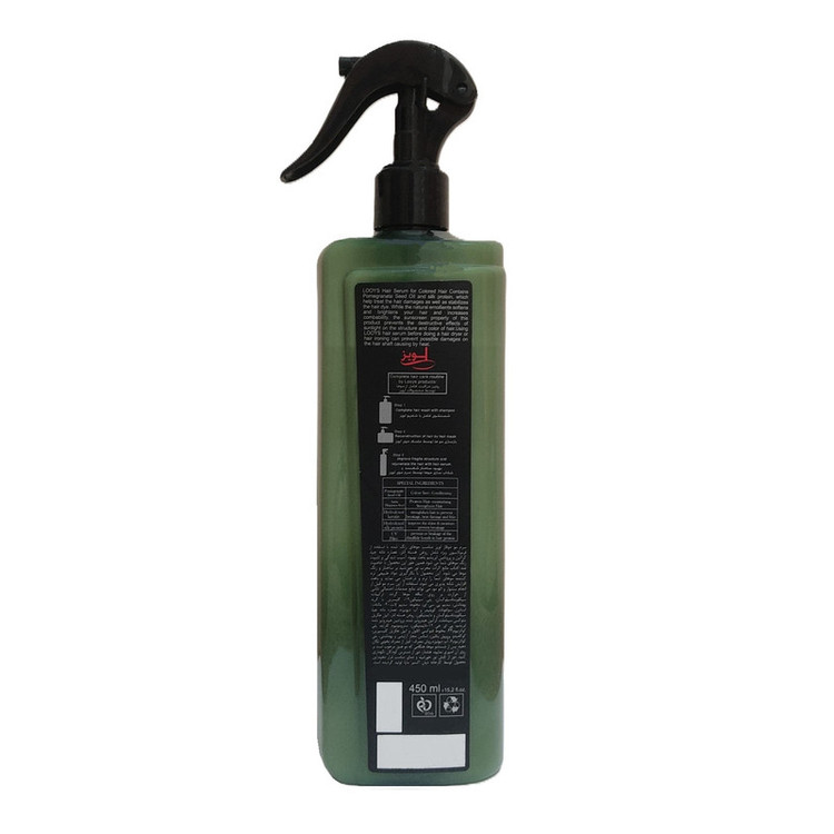سرم دوفاز مو لویز مدل Keratin and Silk Protein حجم 450 میلی لیتر