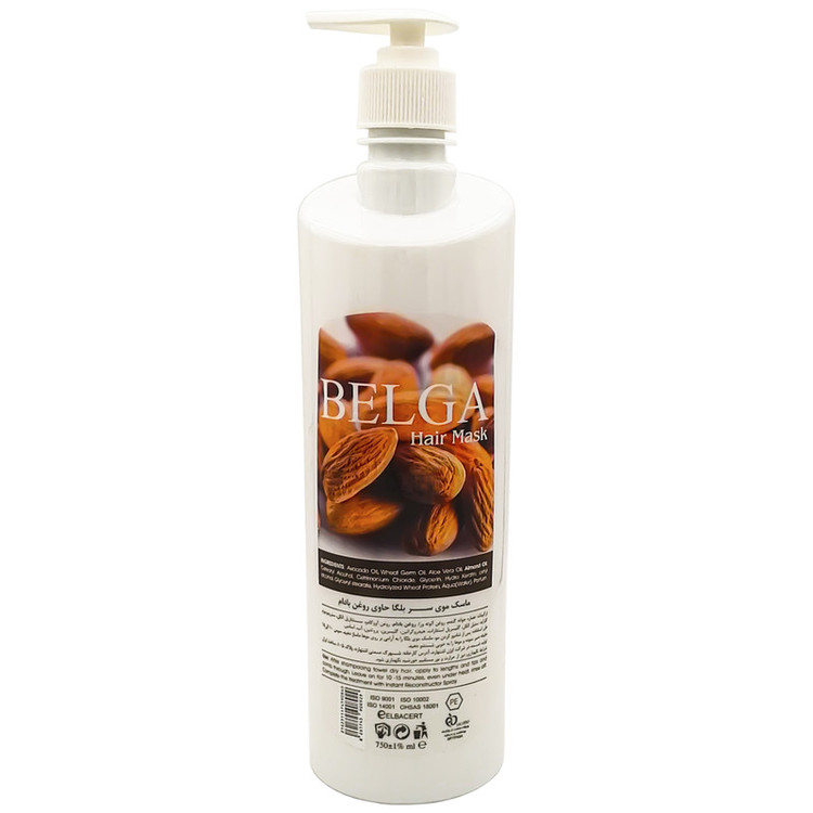 ماسک مو بلگا مدل Almond حجم 750 میلی لیتر