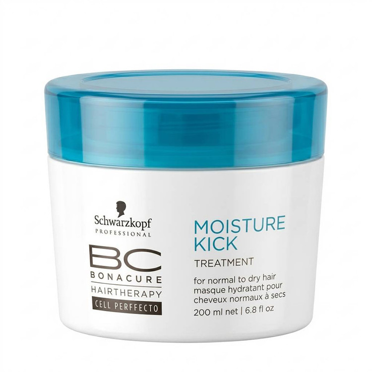 ماسک مو ترمیم کننده شوآرزکوف مدل moisture kick مناسب برای موی کمحجم حجم 200 میلی لیتر