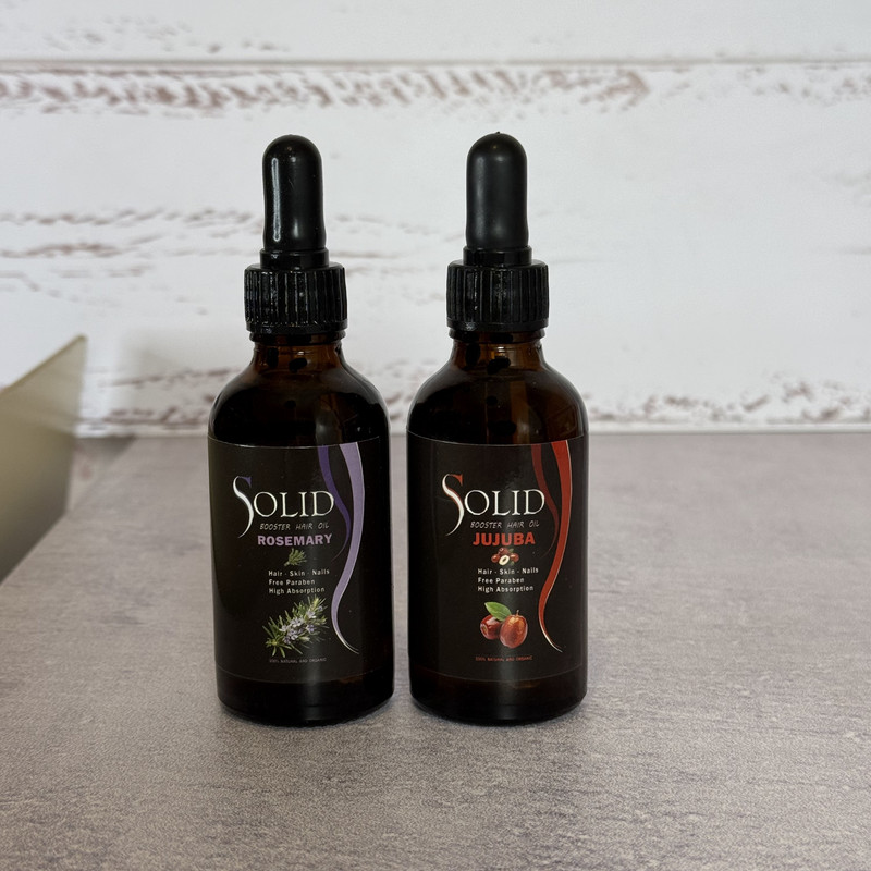 روغن نرمکننده سالید مدل جوجوبا و رزماری مناسب برای انواع مو حجم 100 میلیلیتر مجموعه 2 عددی