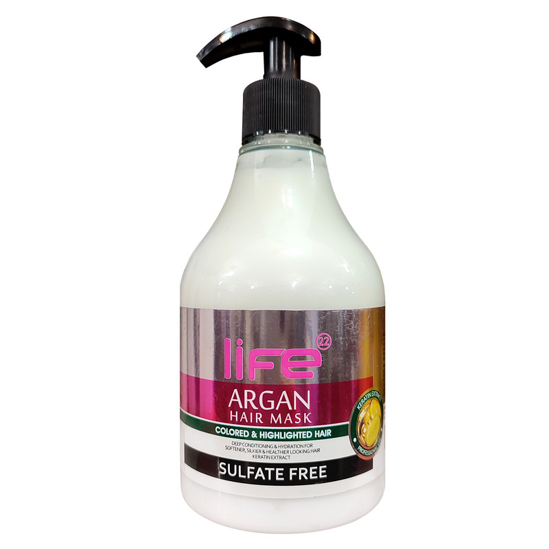 ماسک مو لایف مدل ARGAN حجم 500 میلی لیتر