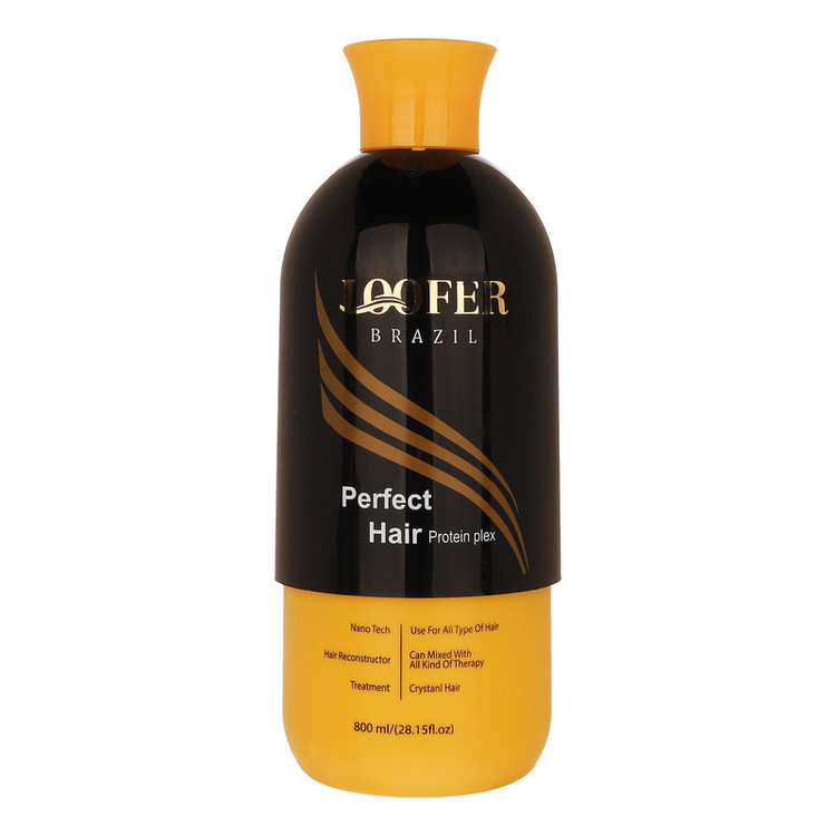 ماسک صاف کننده مو لوفر مدل Protein Plex مناسب برای انواع مو حجم 800 میلیلیتر به همراه روغن آرگان حجم 10 میلیلیتر
