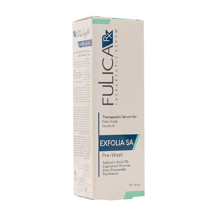 سرم مو فولیکا مدل EXFOLIA SA حجم 50 میلی لیتر