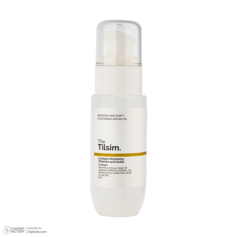 روغن تقویت کننده مو تیلسیم مدل Argan مناسب برای انواع مو حجم 50 میلی لیتر