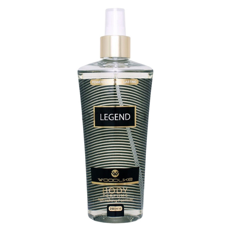 بادی اسپلش مردانه وودلایک مدل LEGEND حجم 250 میلی لیتر