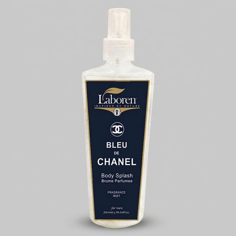 بادی اسپلش بلو شنل لابورن مدل Blue Chanel حجم 250 میلی لیتر