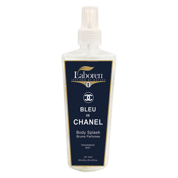 بادی اسپلش بلو شنل لابورن مدل Blue Chanel حجم 250 میلی لیتر