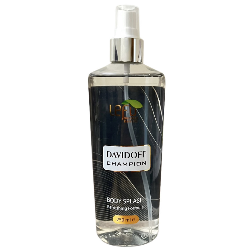 بادی اسپلش مردانه لفو مدل ِDAVIDOFF CHAMPION حجم 250 میلیلیتر
