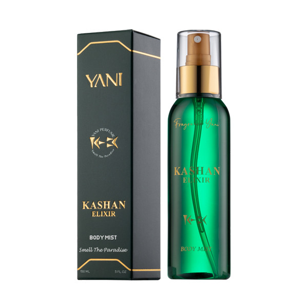 بادی میست مردانه عطر یانی مدل کاشان الکسیر با رایحه معتدل حجم 150 میلیلیتر