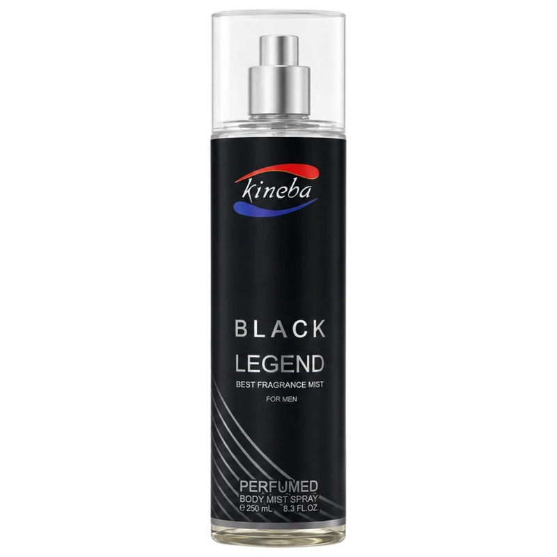بادی اسپلش کینبا مدل Black Legend حجم 250 میلی‌لیتر