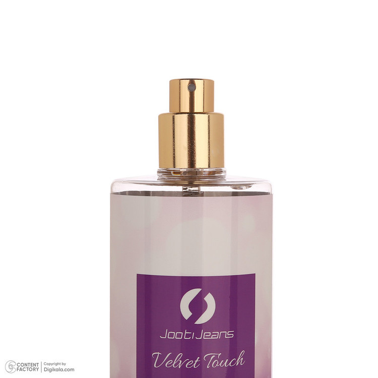 بادی میست زنانه جوتی جینز مدل velvet touch حجم 250 میلیلیتر