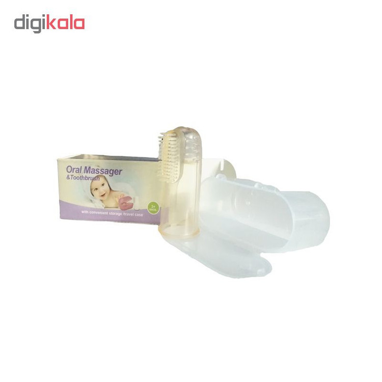 مسواک انگشتی نوزاد مدل Oralmassager